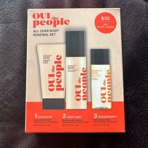 NIB Oui The People all over body renewal set